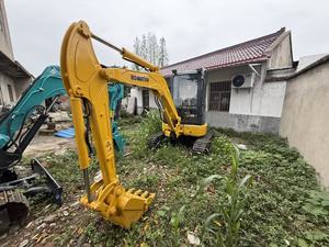 Excavadora hidráulica pequeña Komatsu PC35 usada, rendimiento estable, miniexcavadora para huertos, obras municipales y agricultura - Product Image 2