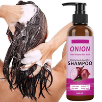Ekstrak Umbi Bawang Merah & Inti Argania Spinosa 2-IN-1 Krim Penumbuh Rambut & Perawatan Kerontokan & Penipisan Rambut Unisex Dewasa 200mL