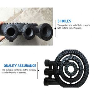 Quemador de <span class=keywords><strong>Gas</strong></span> de anillo de hierro fundido, ligero, Wok, estufa, a la venta - Product Image 3