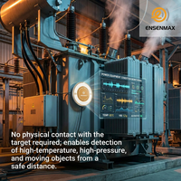 Détecteur de fuites de pipeline à capteur d'émissions acoustiques ENSENMAX ACOUSEN 300 pour valve industrielle fixe, surveillance des conditions en temps réel, haute performance