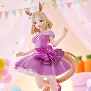 Figura Coleccionable de Anime en PVC de UmaMusume Pretty Derby <span class=keywords><strong>Narita</strong></span> Top Road Trio, Versión Vestido de Fiesta, con Licencia Oficial, en Caja Original - Product Image 1