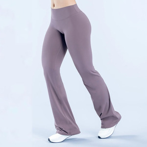 Nuova Tendenza: Pantaloni Sportivi da Donna Senza Cuciture, a Vita Alta, Asciugatura Rapida, Traspiranti, Elasticizzati, con Logo Personalizzato - Product Image 4