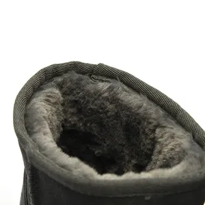 Winter Rain Season Shoes Classic Mini Ug Warm Anti Slip Sheepskin Boots For Women