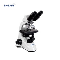 BIOBASE Binocular Compound Microscope XSB-301B 40X to 1000X with 4X 10X 40X 100X Objectives and Mechanical Stage for Laboratory