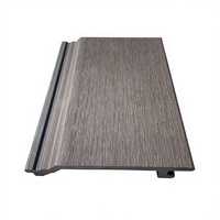 Panneau mural extérieur en WPC co-extrudé 148*21mm, panneaux muraux en composite bois-plastique, panneaux muraux extérieurs