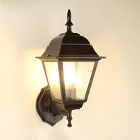 Lanterne murale vintage pour extérieur, homologuée CE, IP44, étanche, style antique