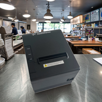 Mesin POS penerima Printer termal 80mm USB untuk ritel dan restoran, belanja Online