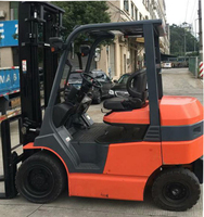 Chariot élévateur diesel d'occasion Toyota 3 tonnes FD30 d'origine japonaise avec moteur Isuzu