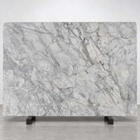 Marbre gris Calacatta de luxe pour les dessus de tables à manger et les revêtements muraux pour projets d'intérieur