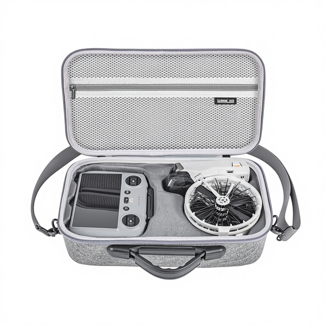 For Compatible Flip Case & RC 2/Transmitter Waterproof Storage Bag RC-N3 Portable Shoulder Travel Case 33.7x22.7x11.7 cm 590g