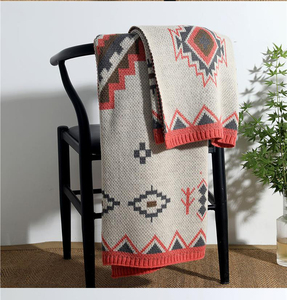 Nueva Manta Decorativa Tejida con Diseño Floral para Sofá, Ideal para Festivales y Siestas al Aire Libre - Product Image 5