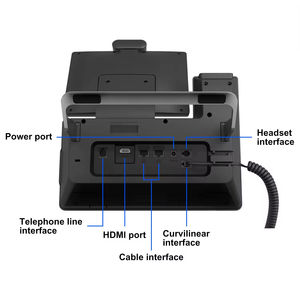 Teléfono IP PSTN 4G con Grabación de Llamadas DLNA, Línea <span class=keywords><strong>Fija</strong></span> PSTN, Cámara de 8MP, Identificador de Llamadas DTMF FSK, Contacto Rápido, Llamadas HD, 6 Líneas SIP, POE - Product Image 6
