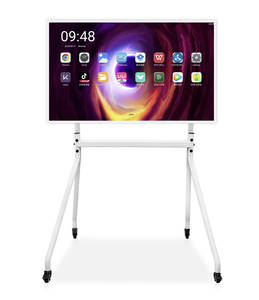 Pizarra interactiva Pantalla táctil de 43 pulgadas Pantalla interactiva Tablero inteligente para enseñanza en línea Sala de reuniones de 2-10 personas - Product Image 1