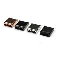 Clips de fixation DIY, fermoirs, embouts de sertissage pour cordon, perles, boucles, embouts, clips pour la fabrication de bijoux, composants pour colliers et bracelets