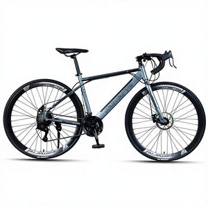 Vélo de route à disques 24 vitesses, modèle adulte 700C*28C, best-seller en Europe/USA, double usage pour la course et les trajets urbains, léger - Product Image 1