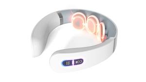 <span class=keywords><strong>EMS</strong></span> masajeador de cuello 4D hombro calentado portátil ABS estimulador máquina uso doméstico - Product Image 5