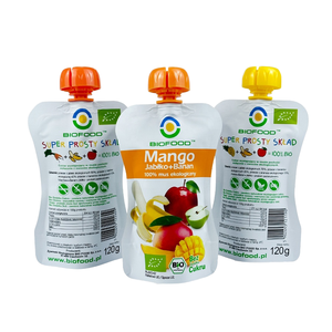 Bolsa Doypack Personalizada de Papel de Aluminio de Grado Alimenticio para Jugo de Frutas, con Boquilla, para Alimentos para Bebés, 120ml 250ml - Product Image 2