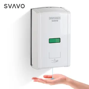 Dispensador de jabon banyo mutfak duvara monte 1300ml Touchless otomatik sensör el sıvı jel sabunluk