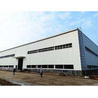 Bâtiment en structure légère en acier, kits de bâtiments préfabriqués en métal avec services de soudage, de découpe et de pliage pour atelier et entrepôt