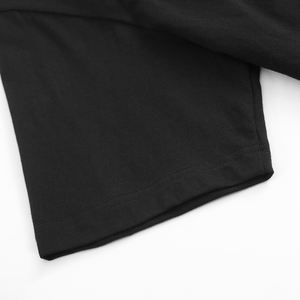 T-shirt à manches courtes pour hommes, en pur coton, col d'été, haut ample, surdimensionné, demi-manches, bouton de base XL, fabriqué aux États-Unis - Product Image 5