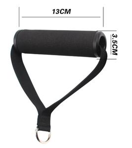 11pcs אימון התנגדות להקות להגדיר 150lbs עם ידיות צינור צינור צינור עם ידיות מערכת - Product Image 5