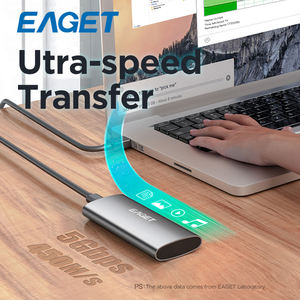 TYPE-C USB 3.2 kecepatan tinggi, Hard Drive seluler aluminium M.2 NVME 2280/2242 mendukung USB3.2 kecepatan tinggi baca/tulis untuk SSD - Product Image 2