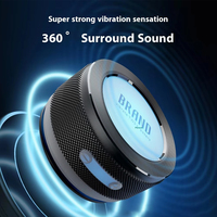 Haut-parleur Resonance RV Audio TWS avec effet de lumière RVB alimenté par batterie pour une utilisation intérieure et extérieure