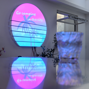 กล่องไฟพระอาทิตย์ตกดินสุดสร้างสรรค์กล่องไฟสีสันสดใสแบบไล่ระดับสีเรืองแสงพระอาทิตย์ตกดิน - Product Image 1