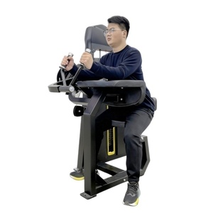Équipement de musculation professionnel Iso-Lateral à charge par poulie <span class=keywords><strong>pour</strong></span> <span class=keywords><strong>triceps</strong></span> assis - Product Image 1