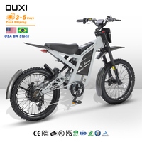 Vélo électrique BR OUXI OEM 24 pouces à pneus larges, Bicicleta Electrica GT2000, longue autonomie 120 km, prix de gros pour adultes
