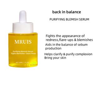 Sérum Purifiant à l'<span class=keywords><strong>Acide</strong></span> <span class=keywords><strong>Salicylique</strong></span> - Soin de la Peau à Tendance Acnéique avec Écorce de Saule, Échinacée et Ormeau - Product Image 5