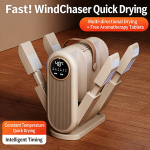Secador <span class=keywords><strong>de</strong></span> Zapatos Portátil, Calentador <span class=keywords><strong>de</strong></span> Botas con Soplador <span class=keywords><strong>de</strong></span> Aire Caliente, Soporte Ajustable y Temporizador, Diseño Plegable y Secado Rápido para Zapatos - Product Image 5