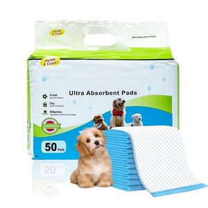 Tapis d'entraînement absorbants et écologiques jetables pour chiots, en coton PE SAP, imperméables IP67 et désodorisants - Product Image 1