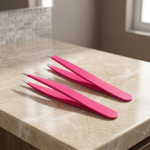 Juego de Pinzas para Cejas de Acero Inoxidable con Punta Puntiaguda, Duraderas y de Estilo Moderno - Product Image 4