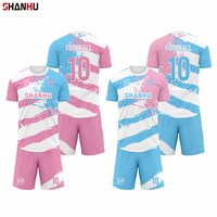 Camiseta de Fútbol en Oferta, Uniforme Personalizado para Equipos Escolares, Ligero, para Estudiantes, Competencia de Fútbol, Entrenamiento, Actividad Deportiva