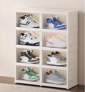 กล่องเก็บรองเท้าพลาสติกใสสีดำจากซัพพลายเออร์จีน - Product Image 1
