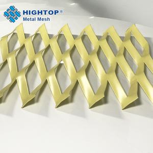 Écrans architecturaux décoratifs de maille augmentée en métal d'acier inoxydable pour l'utilisation de façade et de séparation d'Oman - Product Image 3