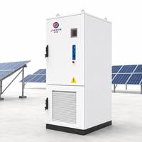Système de stockage d'énergie solaire hors réseau 261 kWh, armoire BESS 125 kW, batterie LiFePO4, refroidissement liquide, stockage d'énergie industriel et commercial, rack de stockage d'énergie