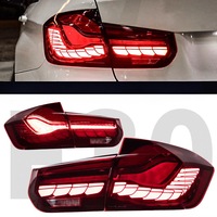 Feux arrière à effet écailles de dragon pour BMW Série 3, compatibles M3, F35, F30, F80, 318, 320, 328, M4 avec clignotants séquentiels