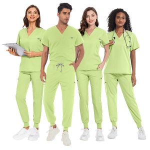 ชุดยูนิฟอร์มพยาบาลแบบสวมใส่สบาย ระบายอากาศได้ดี แฟชั่นทันสมัย สำหรับทุกเพศ ปี 2025 สินค้าขายดี รับสกรีนโลโก้ ผลิตจากโพลีเอสเตอร์ - Product Image 2