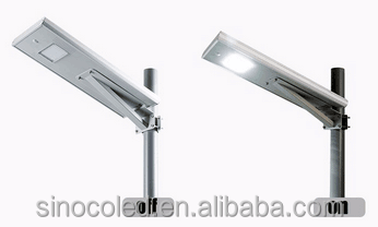 Panel solar con batería integrada luz LED 60W todo en una luz de calle solar jardín luz con sensor de movimiento cámara