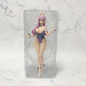 Figurine de collection Blue Bunny Alter <span class=keywords><strong>Azur</strong></span> <span class=keywords><strong>Lane</strong></span> en PVC, modèle articulé, en position accroupie, tenue de bain, Blue Line, pour bureau, jouet animé - Product Image 5