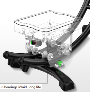 Equipo de fitness <span class=keywords><strong>para</strong></span> interiores, entrenador Abdominal Crunch, máquina de ejercicio de peso <span class=keywords><strong>para</strong></span> gimnasio, posavasos <span class=keywords><strong>AB</strong></span> - Product Image 5