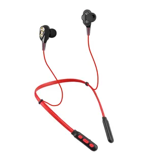 Nuovo ALWUP G01 Bluetooth 5.0 Auricolare Cuffie Senza Fili A Quattro Unità Drive Doppio Dinamico Hybrid Profondo Bass Auricolare per il Telefono