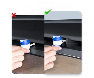 Clip de Conversion d'aromathérapie pour <span class=keywords><strong>Tesla</strong></span> modèle 3/Y accessoires de désodorisant de voiture diffuseur Clip de Conversion intérieur - Product Image 5