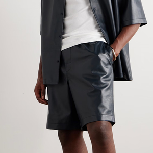 Service OEM, prix raisonnable, shorts pour hommes, dernier style, design personnalisé, shorts en cuir streetwear à vendre - Product Image 1