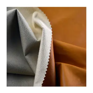 Tissu en <span class=keywords><strong>daim</strong></span> polyester avec film, 12 couleurs - Product Image 1