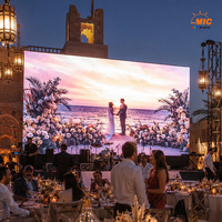 Pantalla LED para Exteriores de Alquiler, Impermeable IP66, 3840Hz, P2.9 P3.9 P4.8, para Conciertos en Ríos, Festivales de Verano, Escenarios y Fábricas