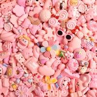 Accessoires mignons et kawaii en forme d'animaux, breloques en résine pour la création de chaînes de téléphone portable, colliers, scrapbooking et accessoires pour cheveux.