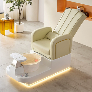 Sillón de Pedicura Multifuncional para Salón de Uñas, Ajustable, Reclinable, con Spa para Pies y Masaje - Product Image 3